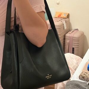 Black Leather Women's Bag